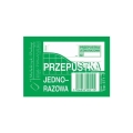 Druk Przepustka Jednorazowa 571-9