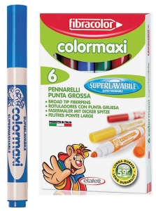 Pisaki Fibracolor Colormaxi 6 szt. 0640SW006SC