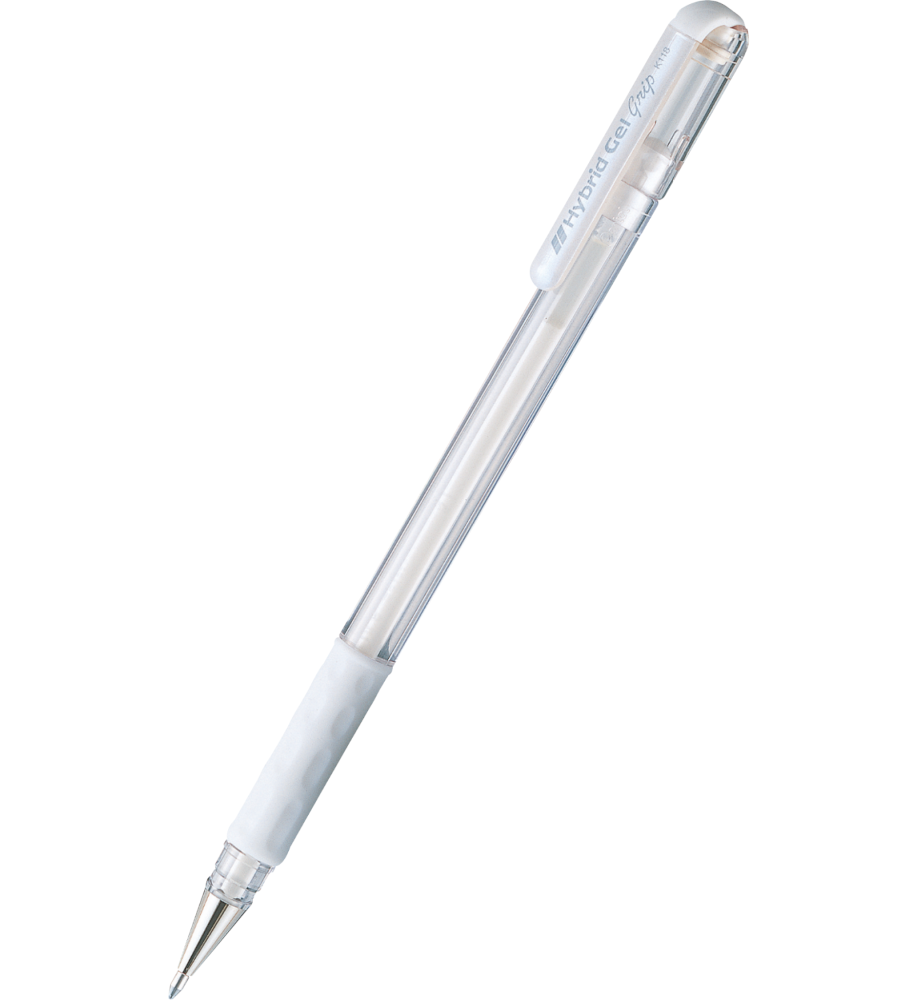 Długopis Żelowy Pentel K118 Biały