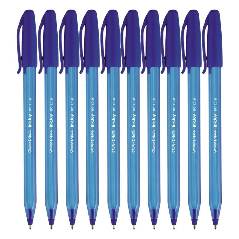 Długopis Paper-Mate Inkjoy 100 Niebieski 10 sztuk