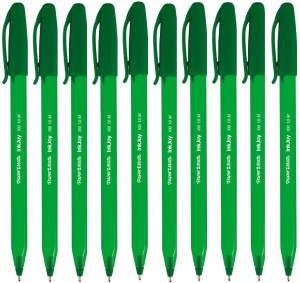 Długopis Paper-Mate Inkjoy 100 Zielony 10 sztuk