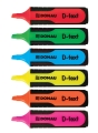 Zakreślacz Donau D-Text Różowy 10 sztuk