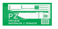 Druk Przyjęcie Materiałów z Zewnątrz 352-8 1/3 A4