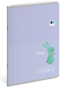 Zeszyt A5/16# KRATKA Interdruk B&B Kids Pastel