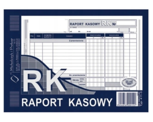 Druk Raport Kasowy 411-3 Michalczyk i Prokop A5