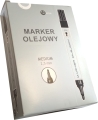 Marker Olejowy Toma Economy 420 Okrągły Biały