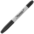 Marker Do Płyt Sharpie Dwustronny 'Twin-Tip' Czarny UF 0,5/F 1,0mm S0811100