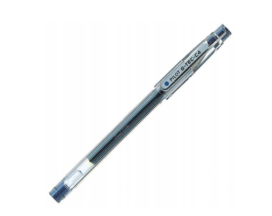 Cienkopis Żelowy Pilot G-Tec C4 Niebieski Extra Fine