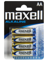 Bateria Alkaliczna LR06 (AA) Maxell Shrink 4 sztuk