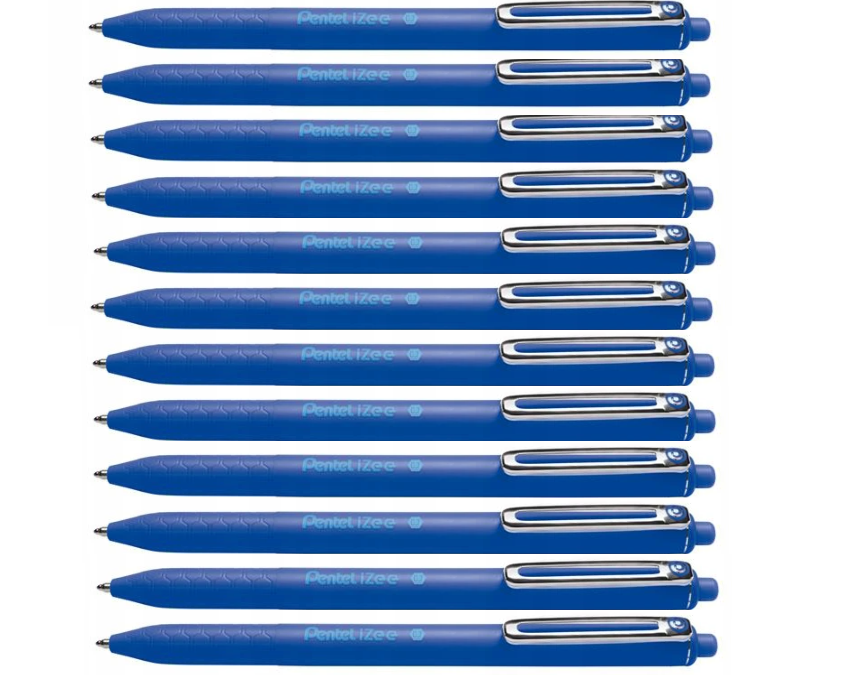 Długopis Automatyczny Pentel iZee BX467 Niebieski 12 sztuk
