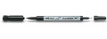Marker Do Płyt Pilot Dwustronny Czarny Twin CD/DVD