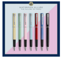 Pióro Wieczne Waterman Allure Chrome Srebrne z Nabojem
