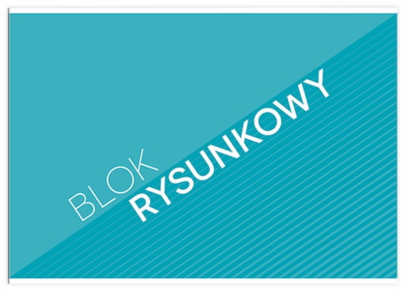 Blok Rysunkowy A4 20 Arkuszy Economy Interdruk