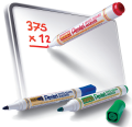 Markery Suchościeralne Pentel Komplet 4 Kolory MW85-4W