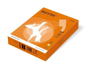 Papier Maestro Mondi A4 80G Pomarańczowy OR43