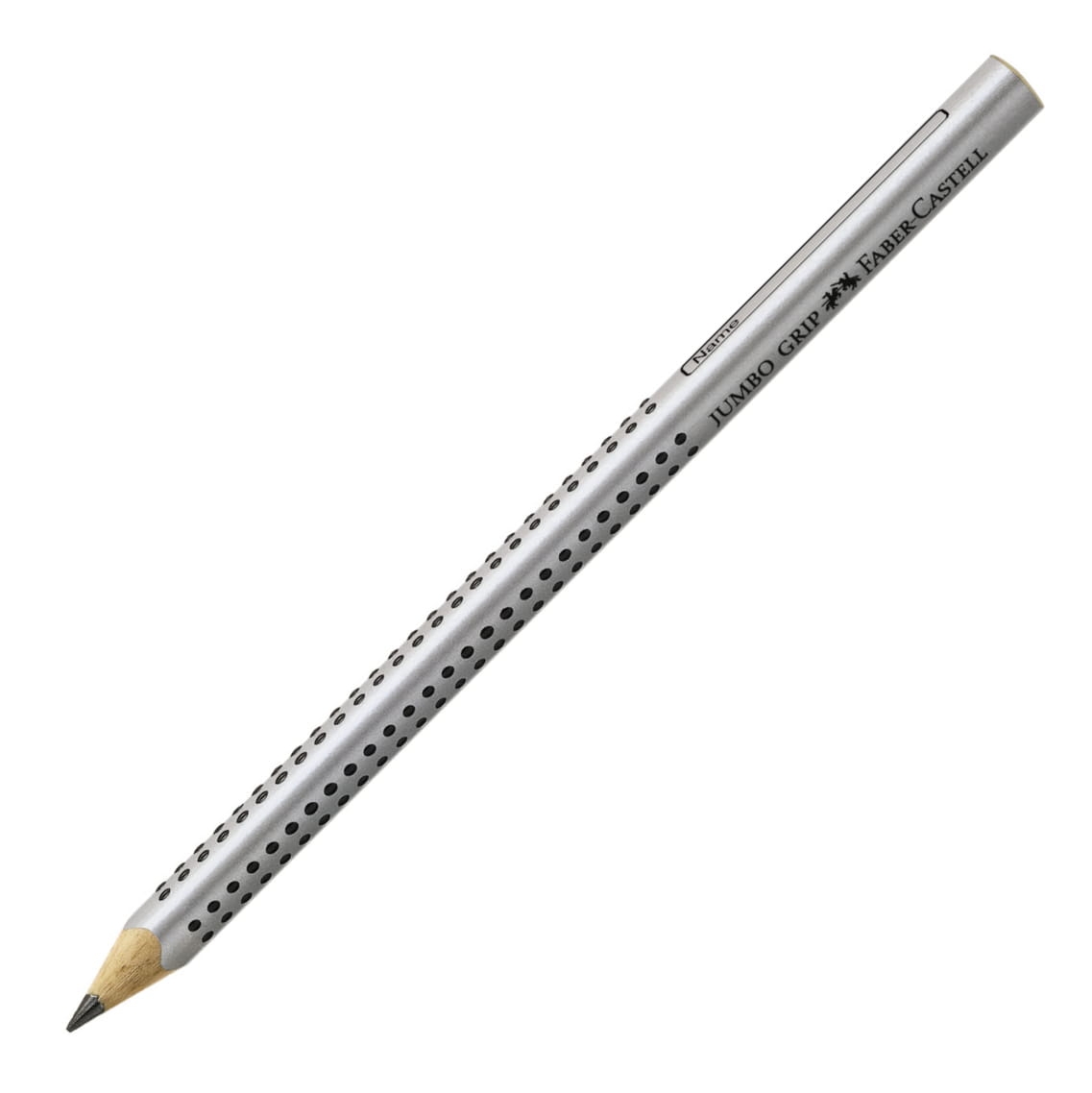 Ołówek Faber-Castell B Jumbo Grip Srebrny