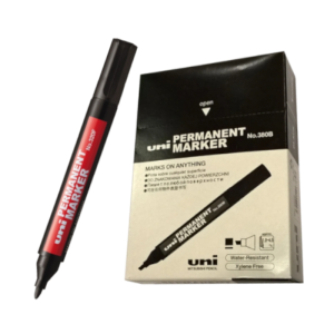 Marker Permanentny UNI 320 F Okrągły Czarny 12 sztuk