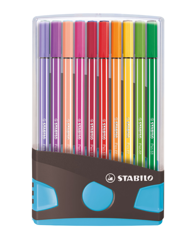 Cienkopis Stabilo Color Parade Pen68 20 Kolorów 6820-04-04