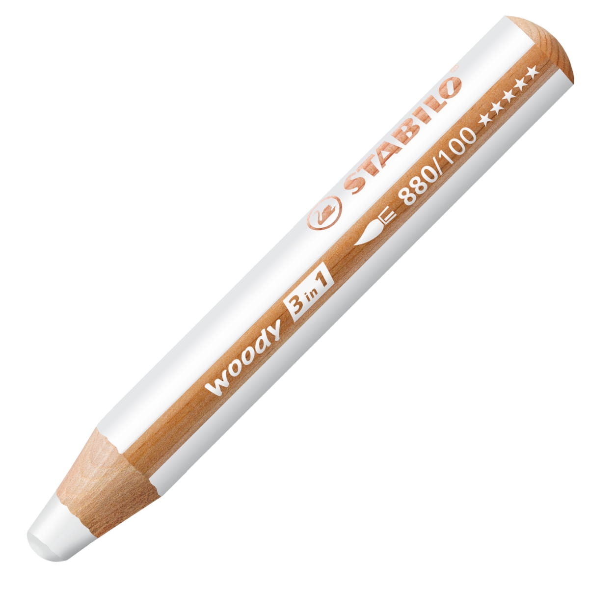 Kredka Stabilo Woody 3w1 Biała 880/100