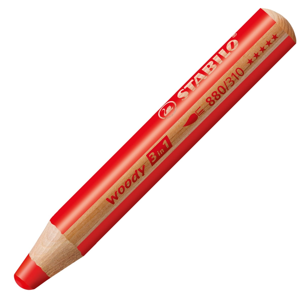 Kredka Stabilo Woody 3w1 Czerwona 880/310