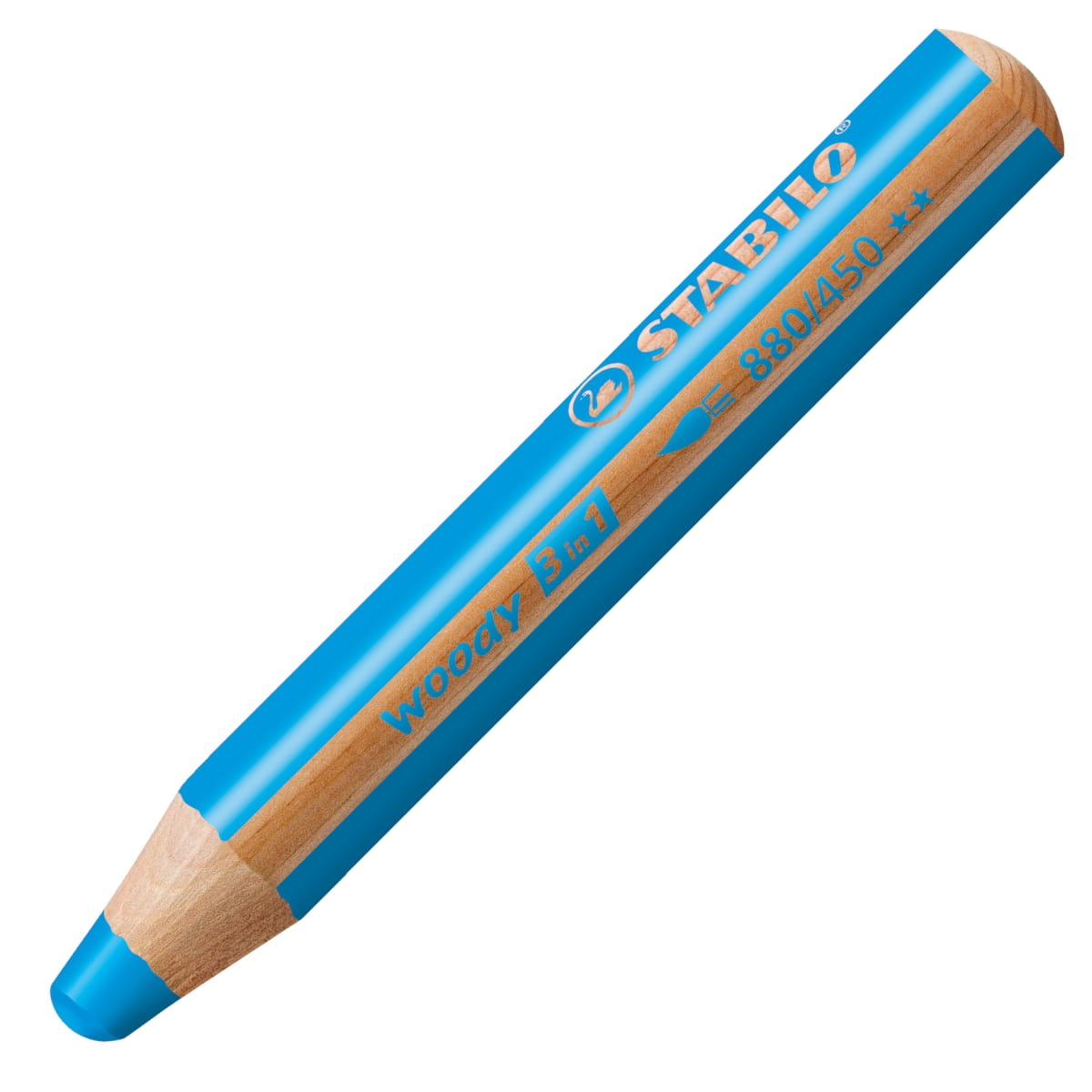 Kredka Stabilo Woody 3w1 Jasnoniebieski Cyan 880/2450