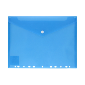 Teczka Kopertowa na Zatrzask Zawieszana A4 Niebieska Biurfol