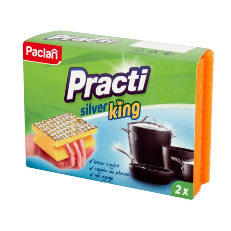 Zmywak Kuchenny Practi Silver King Paclan 2 sztuk