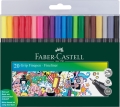 Cienkopisy Faber-Castell Grip 20 kolorów w Etui 151620 FC