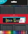 Kredki Ołówkowe Faber-Castell Black Edition 24 Kolory