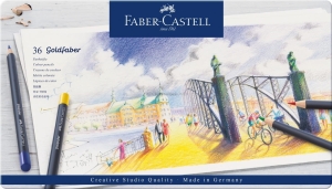 Kredki Ołówkowe Faber-Castell Goldfaber 36 Kolory