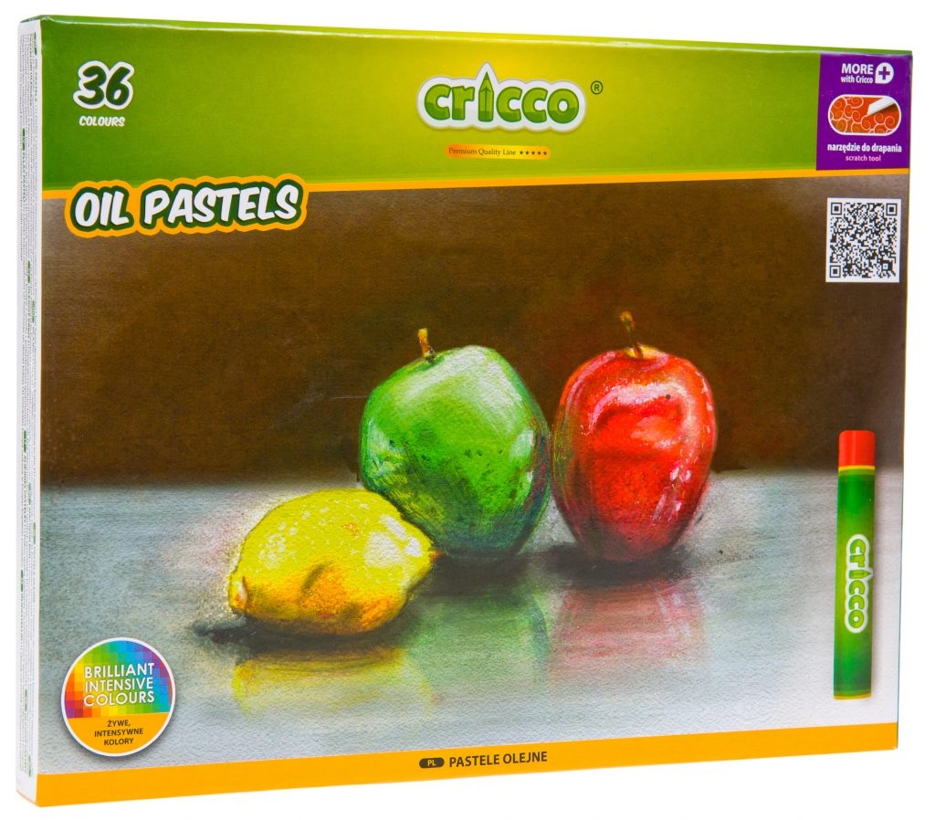 Pastele Olejne Cricco 36 kolorów CR418K36