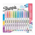 Zakreślacz Sharpie S-Note Pastelowy 12 szt. 2138233