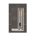 Zestaw Parker Jotter Stainless Steel GT Srebrno-Złote (Pióro Wieczne+Długopis) 2093257