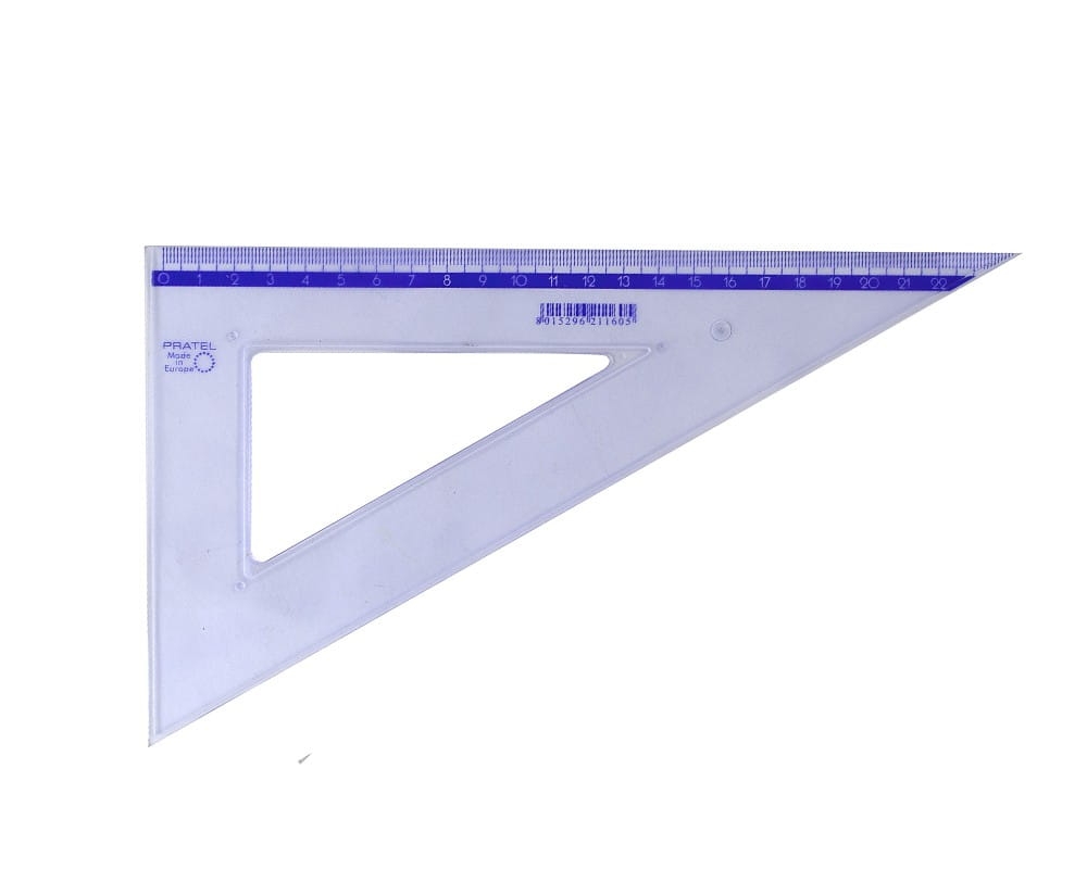 Ekierka Pratel 25 cm 60 stopni 211