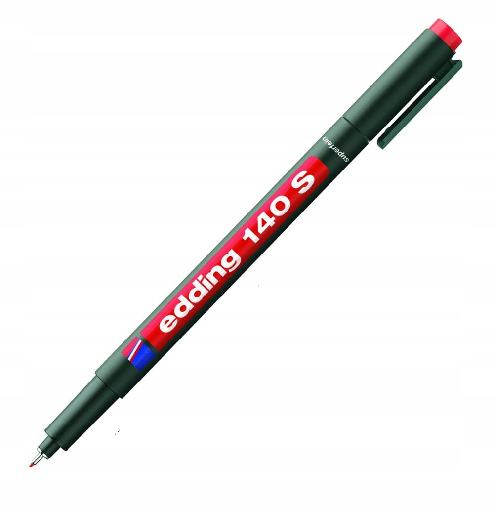 Foliopis Edding 140 S 0,3mm Czerwony
