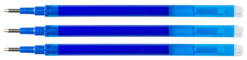 Wkład do długopisu wymazywalnego Q-CONNECT 1,0mm Niebieski /3szt/ KF11058