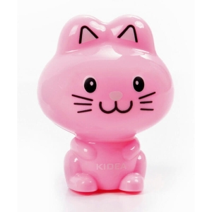 Temperówka Zwierzaki Z figurką Kidea RÓŻOWY KOTEK