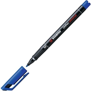 Foliopis Stabilo OHPen M Niebieski 1 mm