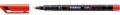 Foliopis Stabilo OHPen S Czerwony 0,4 mm