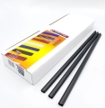 Listwa Wsuwana O-Slide Oval 6mm 50 sztuk Czarny