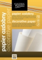 Papier Ozdobny Floral 20 sztuk 220g Kremowy