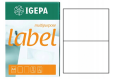 Etykiety Samoprzylepne Igepa 100 Arkuszy 210x148mm
