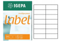 Etykiety Samoprzylepne Igepa 100 Arkuszy 105x41mm