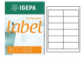 Etykiety Samoprzylepne Igepa 100 Arkuszy96,5x42,3mm