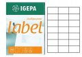 Etykiety Samoprzylepne Igepa 100 Arkuszy 70x42,3mm