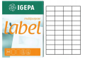 Etykiety Samoprzylepne Igepa 100 Arkuszy 52,5x29,7mm