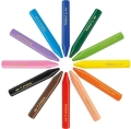 Kredki Woskowe BIC KIDS Plastidecor Triangle 12 kolorów