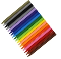 Kredki Woskowe BIC KIDS Plastidecor 18 kolorów