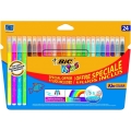Flamastry Bic Kid Couleur 24 Kolory 4 Fluo