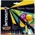 Flamastry BIC Intensity Premium 12 Kolorów